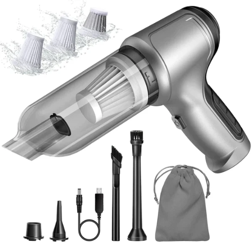 Vacuum Suction Cleaner - Portable Air Duster Wireless!